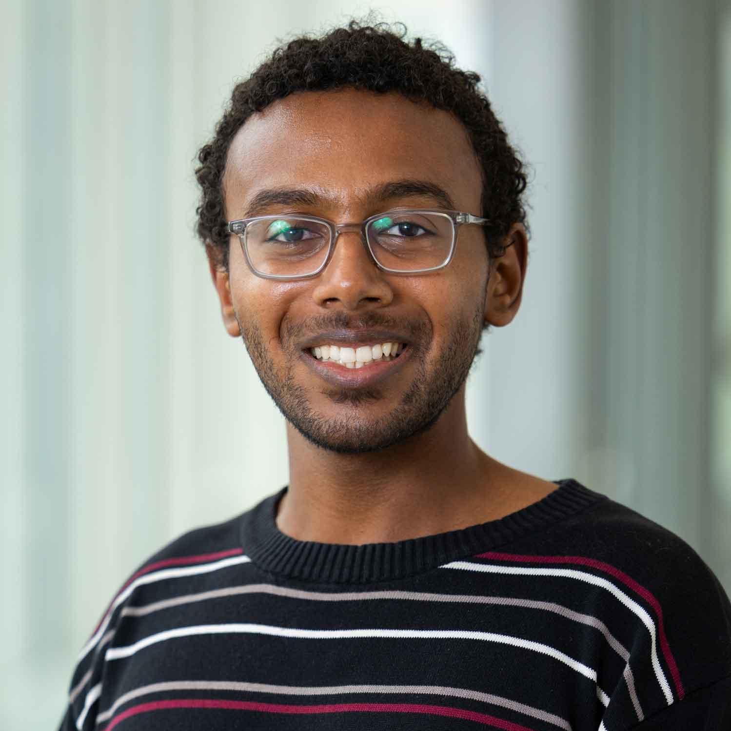 person smiling