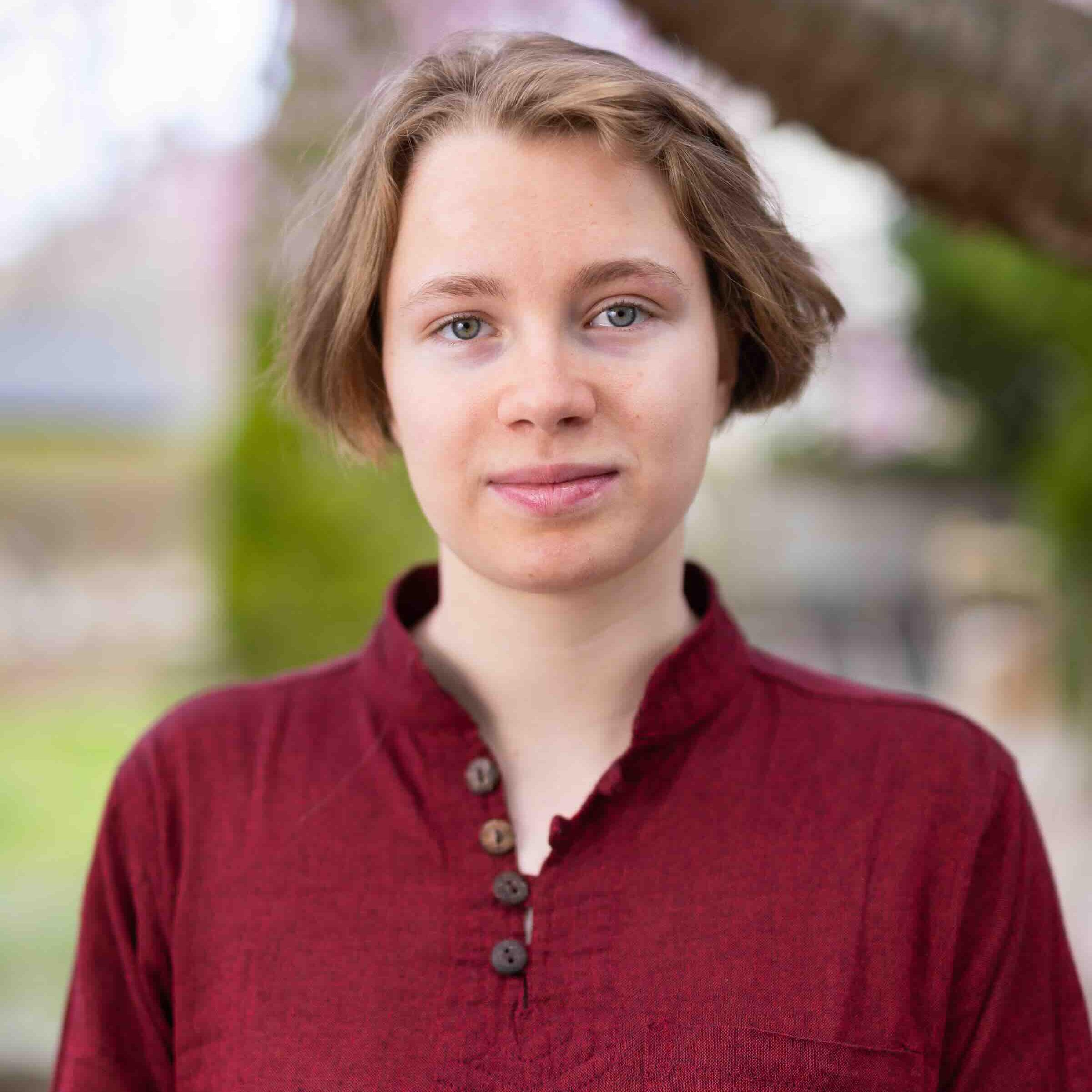 person smiling