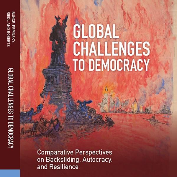 		Book cover: Global Challenges to Democracy
	