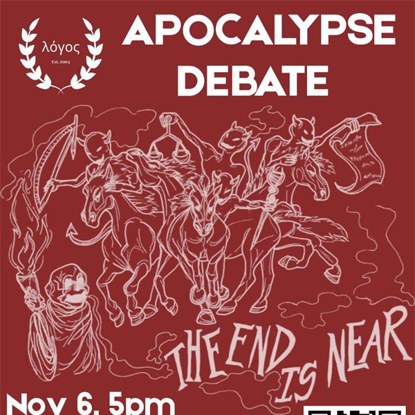 poster with devils riding on horseback
