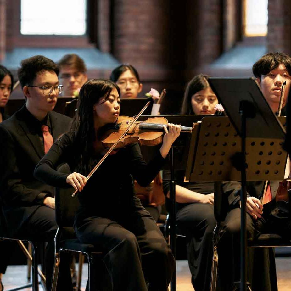 		person playing violin
	