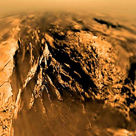 Image of Titan&#039;s surface