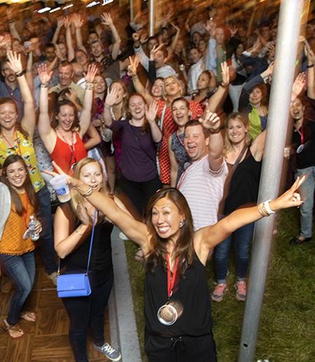 		 Reunion attendees in 2018
	
