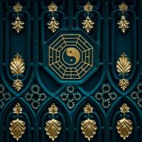 Abstract asian art