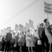 people protesting