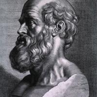  An illustration of Hippocrates