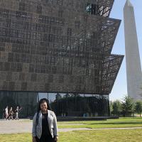  Amina Kilpatrick at the African American history museum