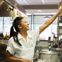  Alumna Irene Li at her restaurant Mei Mei 