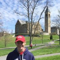  Here is a photo of me on my Cornell tour!