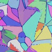  The microstructure of smectics – liquid crystals whose molecules are arranged in layers and form ellipses and hyperbolas