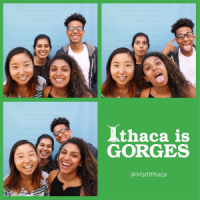  Me and some of my RA coworkers at CU Downtown, a large-scale program to introduce Ithaca to incoming freshmen during their first few weeks at Cornell.