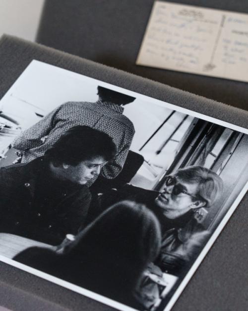 Lou Reed and Andy Warhol Photo of Lou Reed and Andy Warhol