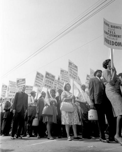 people protesting
