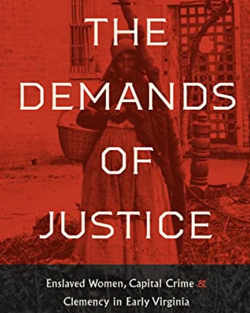 Cover art for "The Demands of Justice" by Tamika Nunley