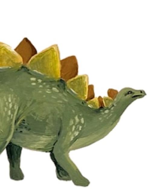 		Illustration of a tree, a dinosaur and a bird
	