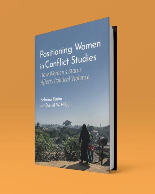 Book cover: Positioning Women in Conflict Studies