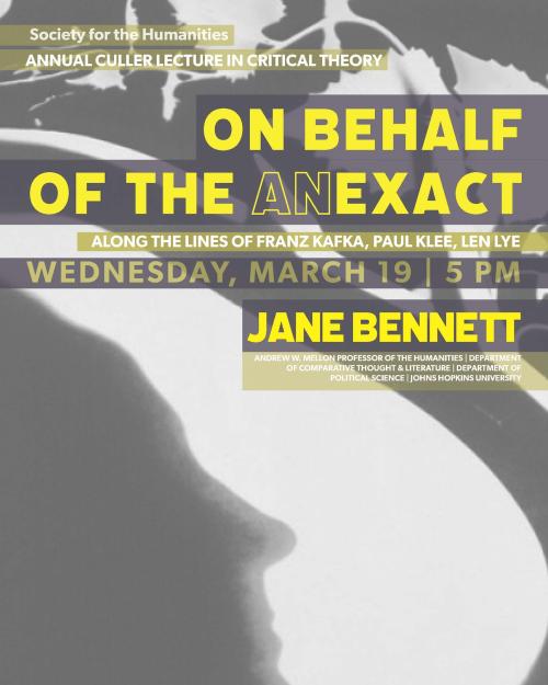 event poster: One Behalf of the Anexact