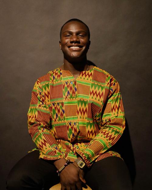 person smiling