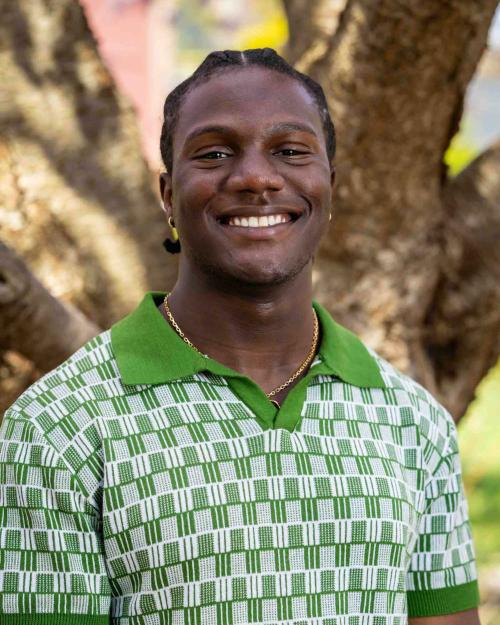 person smiling