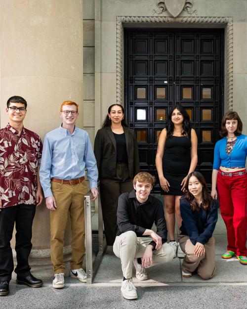 Graduating seniors in the A&S Class of 2025