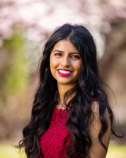 person smiling