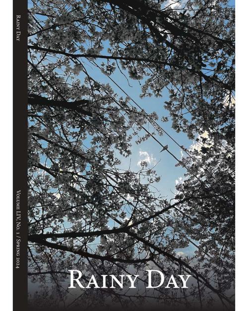 Rainy Day magazine cover, spring 2024. Rainy Day magazine cover, spring 2024.