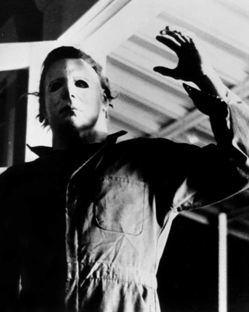 person in scary mask