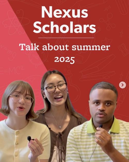 Students share their instagram stories