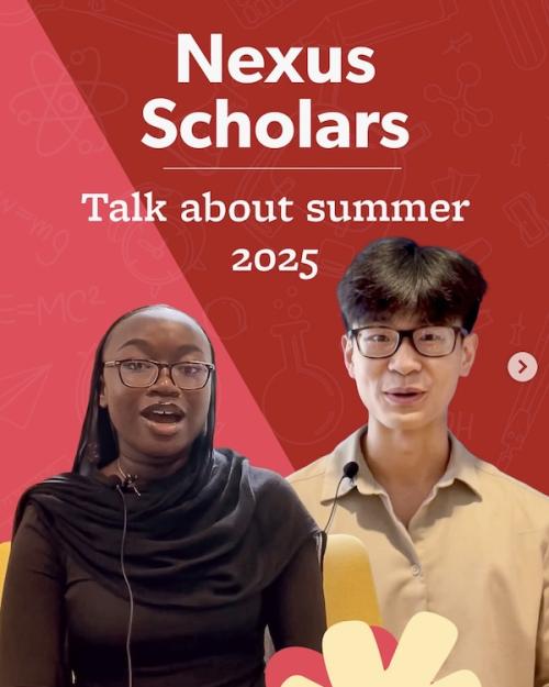 Students share their instagram stories