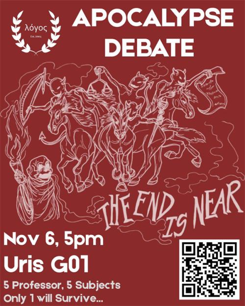 poster with devils riding on horseback