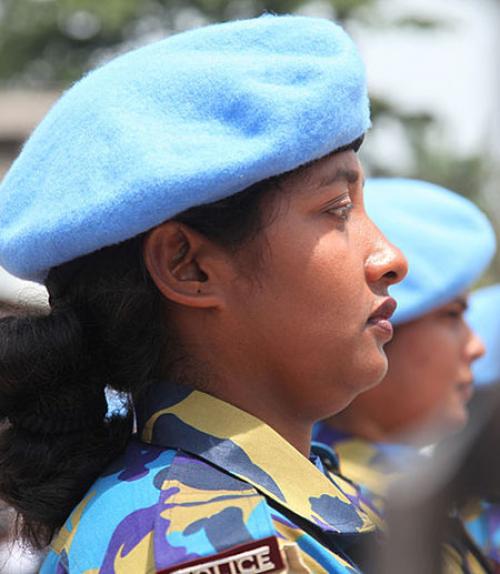  Bangladeshi female police officer