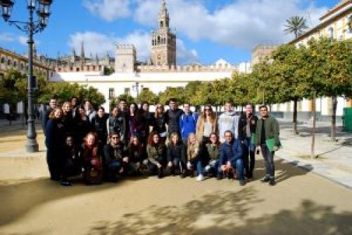  The students of CASA Sevilla program.