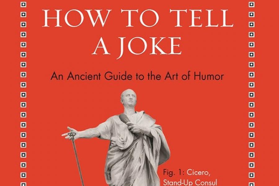 Red book cover: How to Tell a Joke