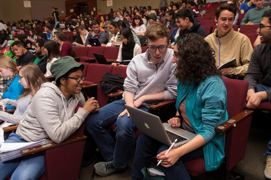 students in a class