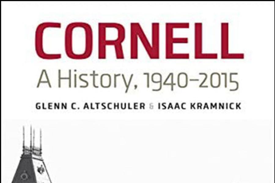Book cover: Cornell, A History