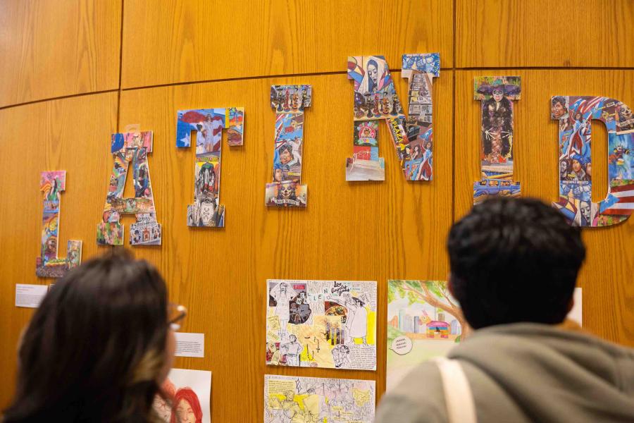 Undergraduates Celebrate Latinx History Through Rockefeller Hall Exhibition