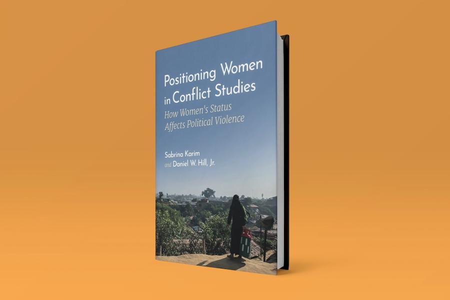 Book cover: Positioning Women in Conflict Studies