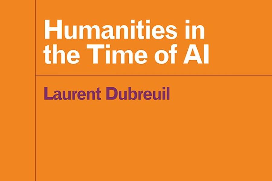Book cover: Humanities in the Time of AI