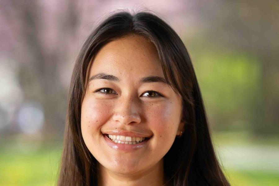 person smiling