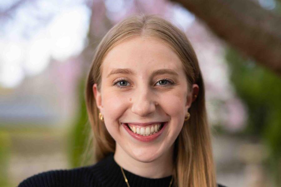 person smiling