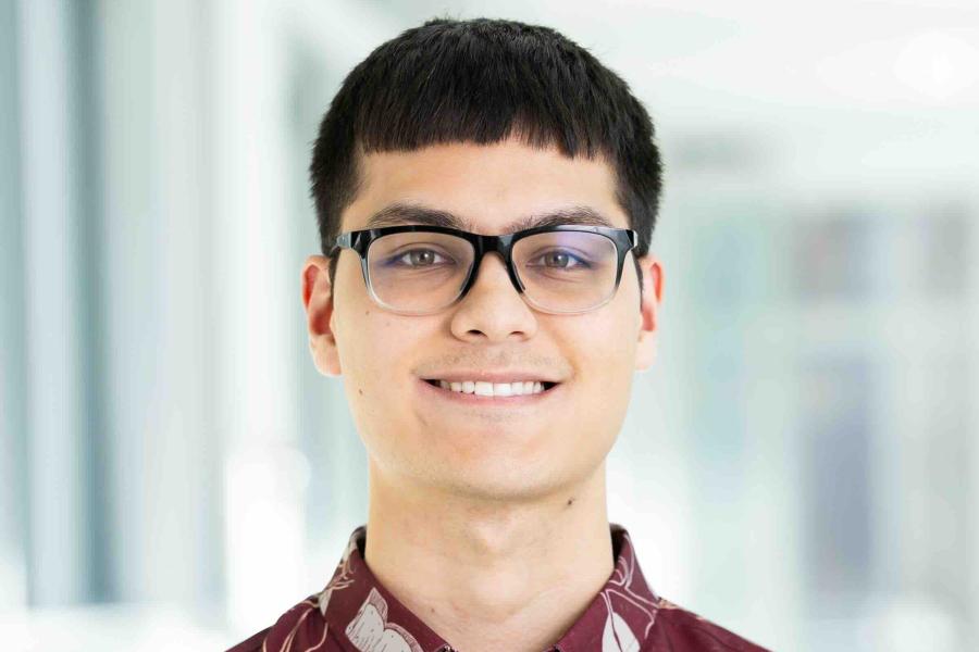 person smiling