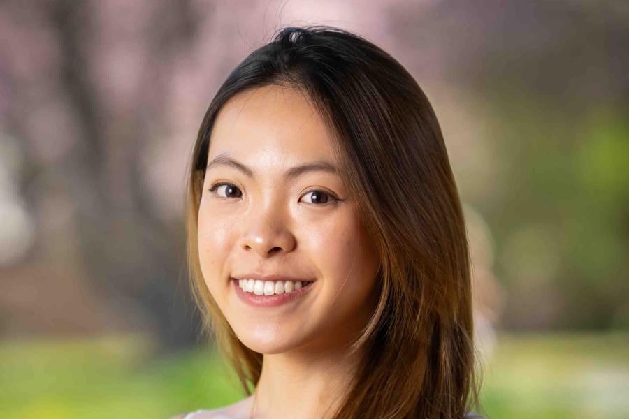 person smiling