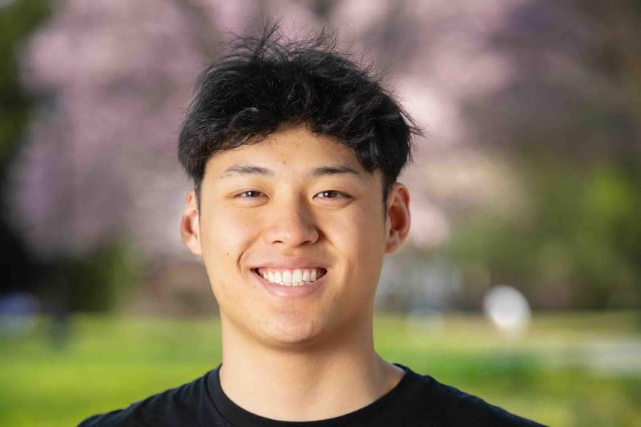 person smiling