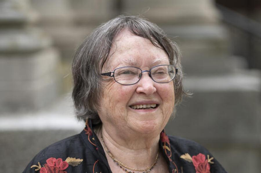 person smiling