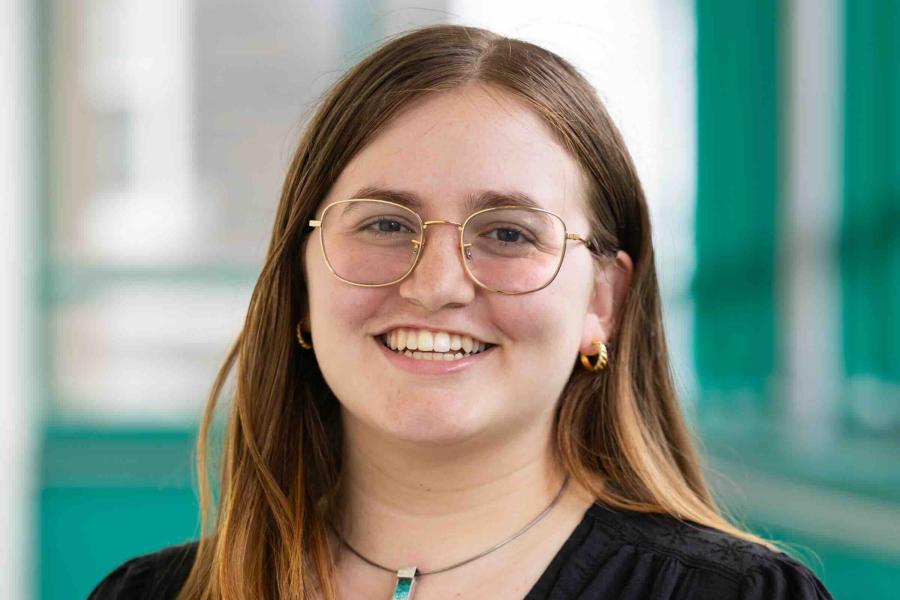 person smiling