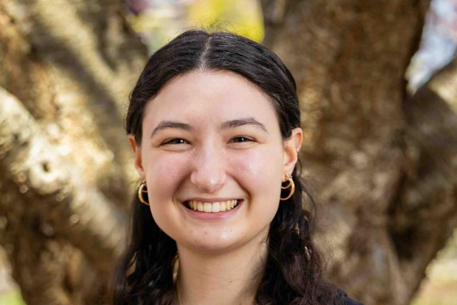 person smiling