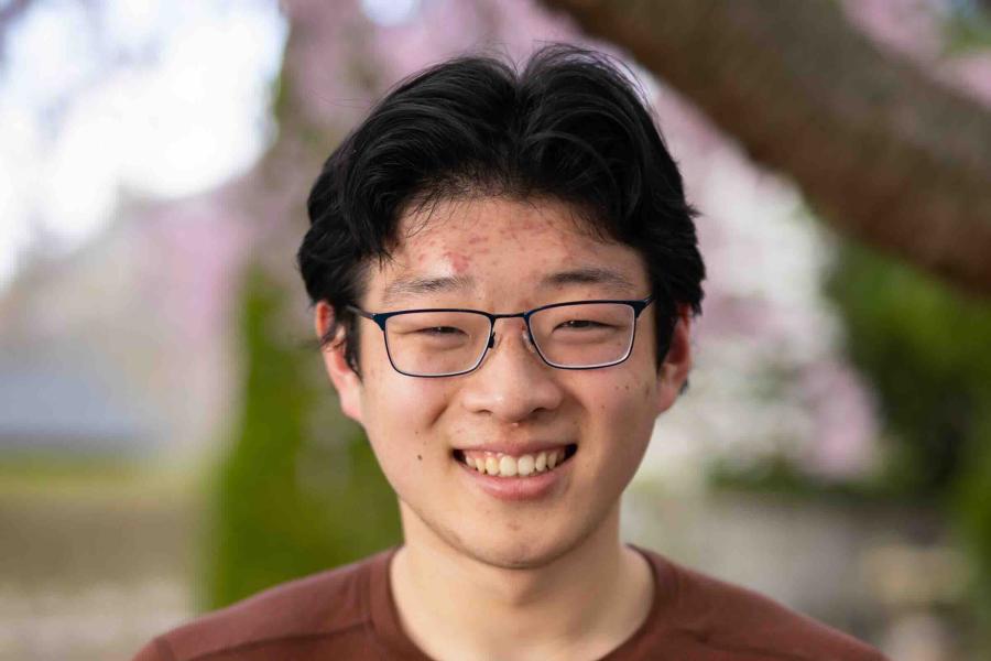 person smiling