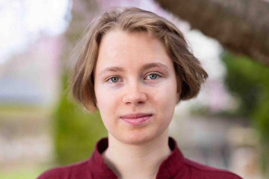 person smiling