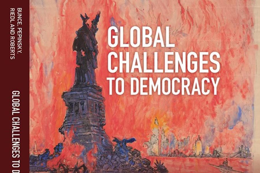 Book cover: Global Challenges to Democracy