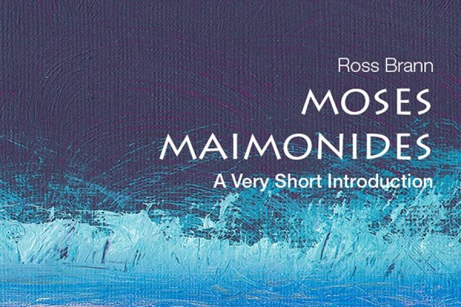 Book cover: Moses Maimonides